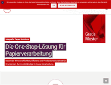 Tablet Screenshot of integralis-gruppe.de